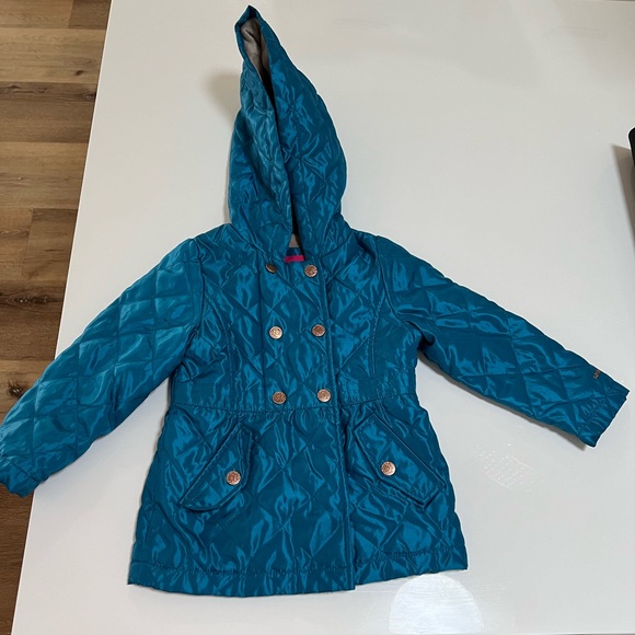 London Fog Teal Jacket - Picture 1 of 3